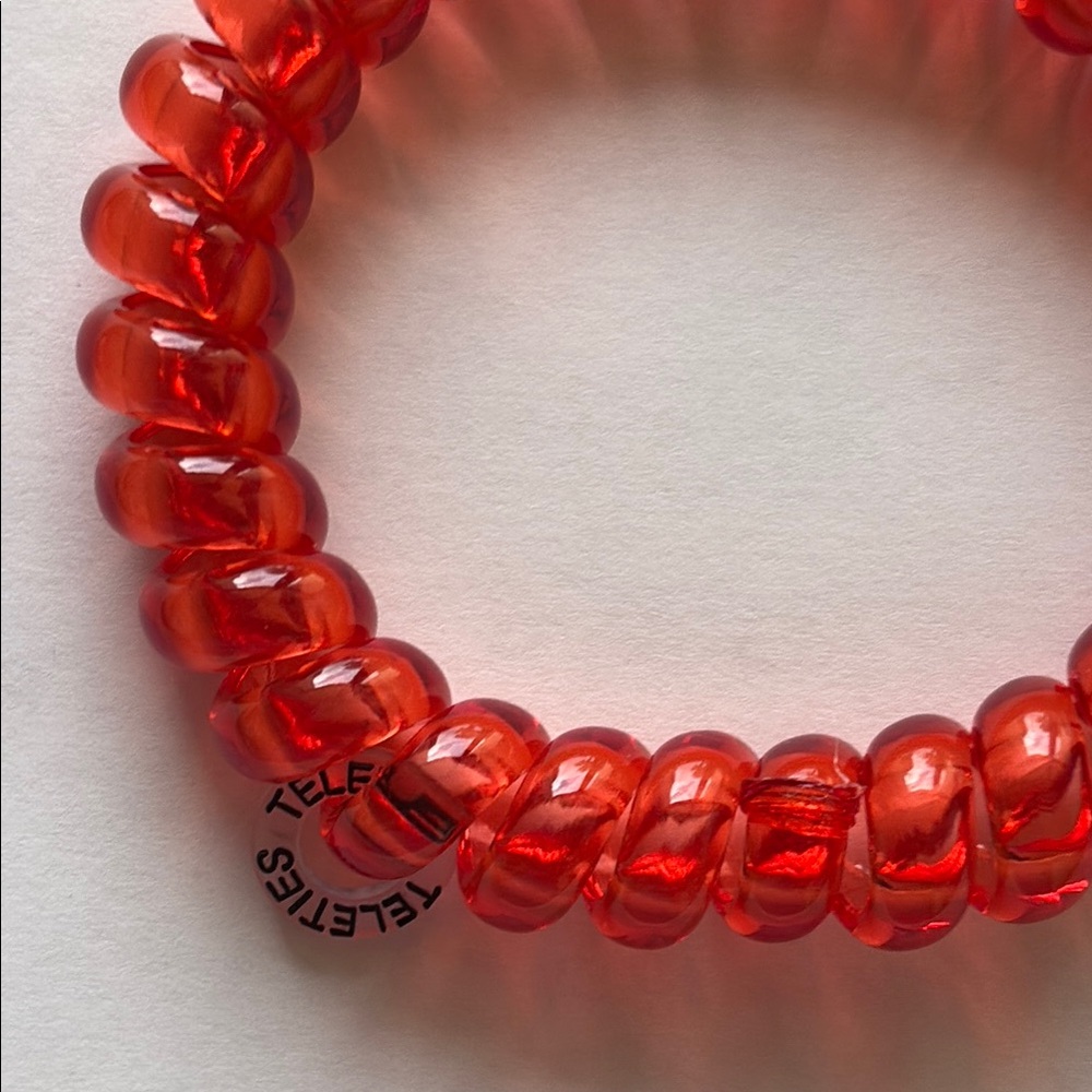 Teleties Candy Cane Spiral Hair Ties - Picture 5 of 8